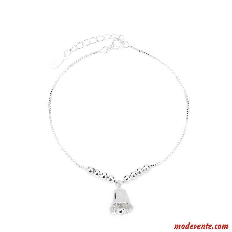 Bracelets Femme Simple Personnalité Frais Populaire Pure Étudiant Argent