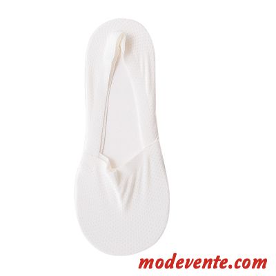 Chaussette Femme Antidérapant Respirant Silicone Été La Soie De Glace Invisible Rose Clair