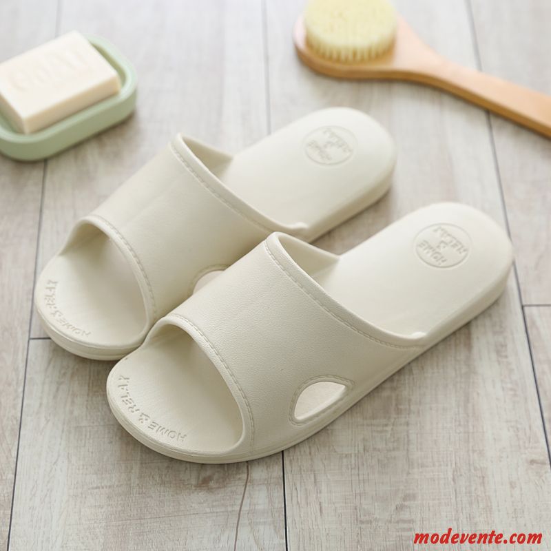 Chaussons Homme Dame Tongs Chaussons Salle De Bains Intérieur Été Massage