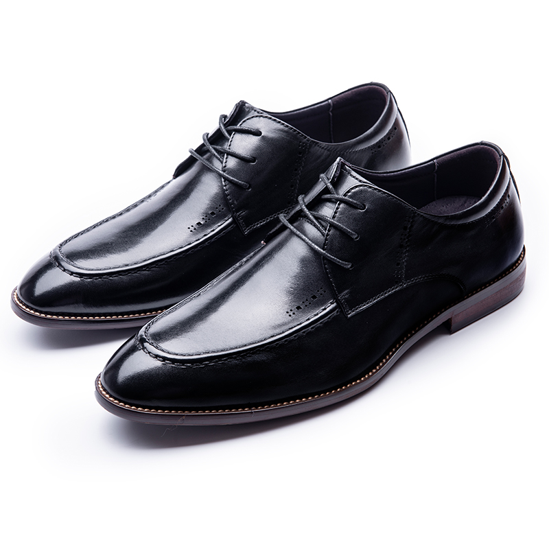 Chaussures De Ville Homme Mariage Entreprise Cuir Été Chaussures En Cuir Dessus Cuir Marron