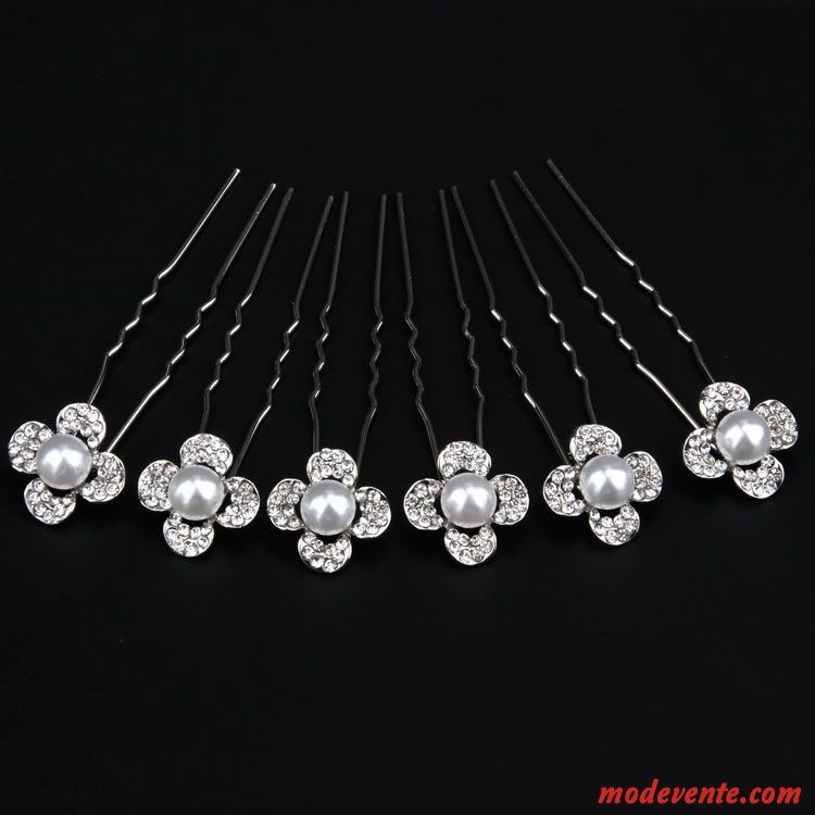 Épingle À Cheveux Femme Emission De Cartes Ornements De Cheveux Cheveux En Plaques Couvre-chefs Petit Pierres De Strass Rose