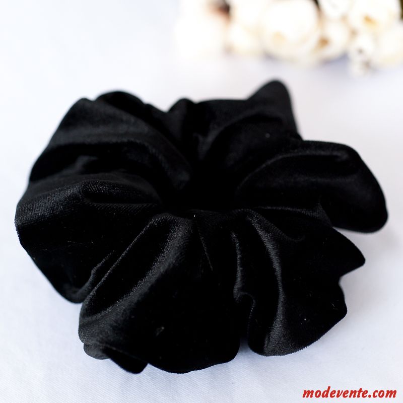 Épingle À Cheveux Femme Ornements De Cheveux Fleur Dentelle Couvre-chefs Gros Cercle Des Cheveux Pure Noir