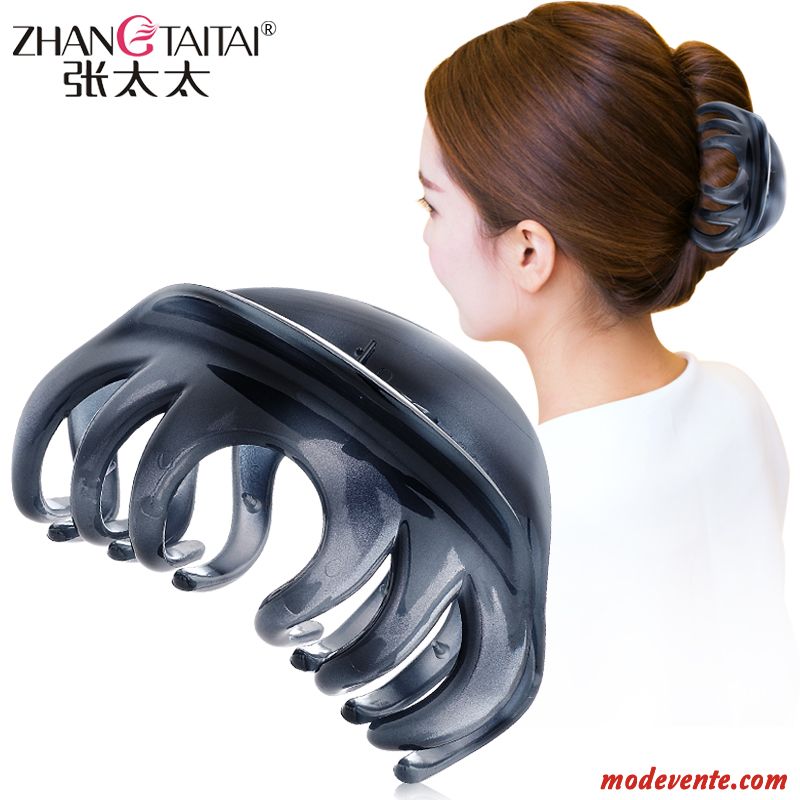 Épingle À Cheveux Femme Pan Head Grand Adulte Poignées Prendre Un Bain Petit Marron