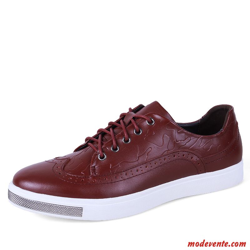 Basket Basse Mode Homme Bordeaux Ambre Mc25021