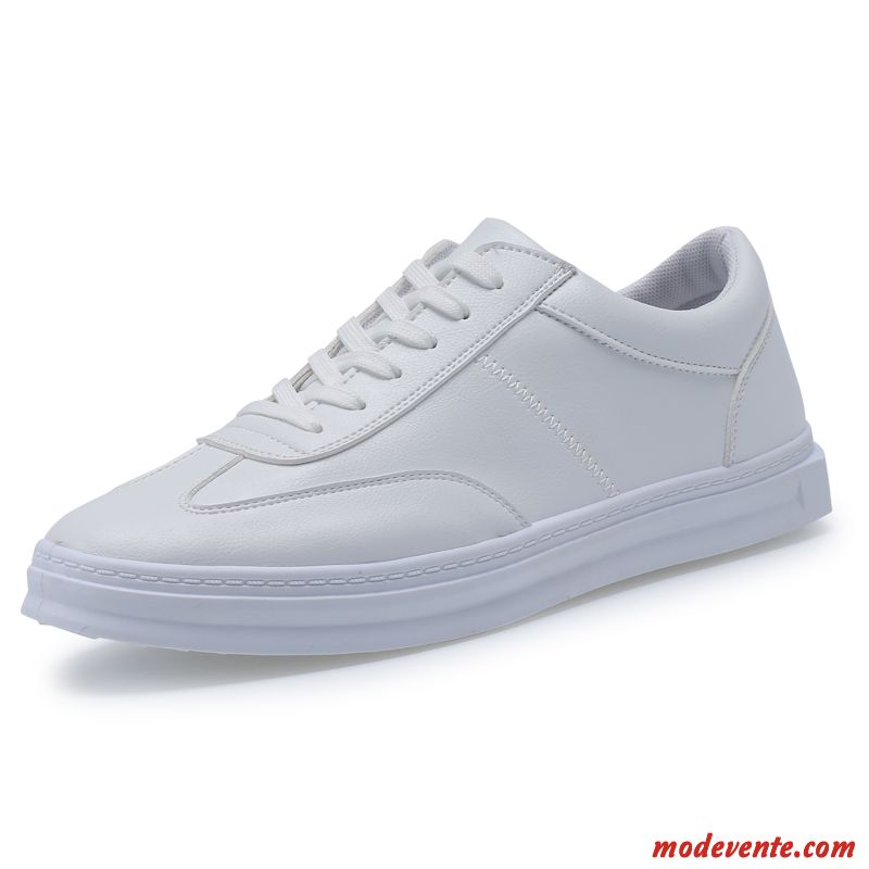 Basket Chaussure Basses Homme Blanc Vert Mousse Mc21148