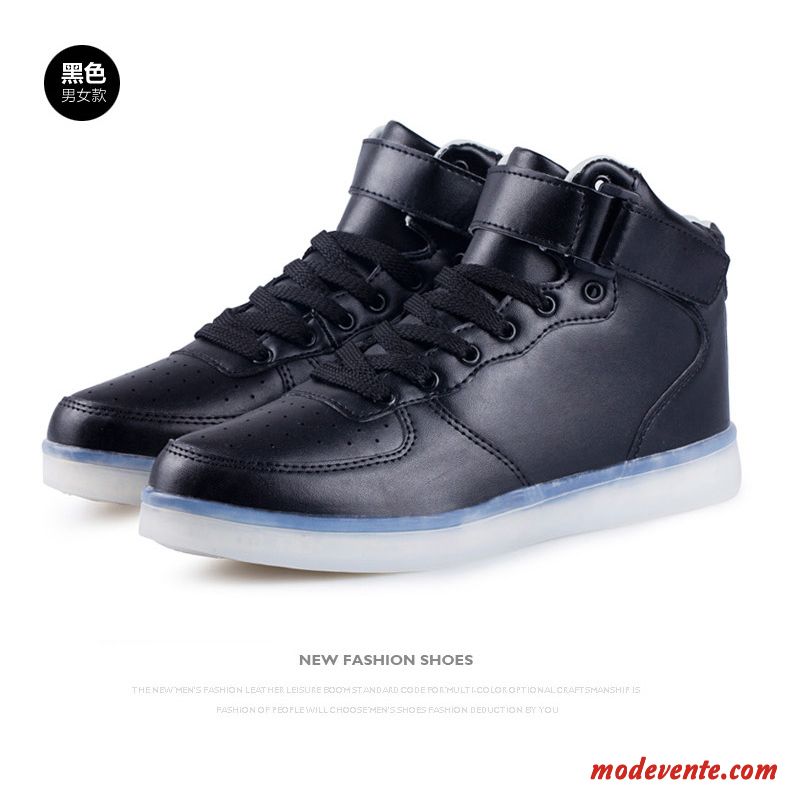 Basket Montantes Noir Homme Écarlate Pérou Mc20455