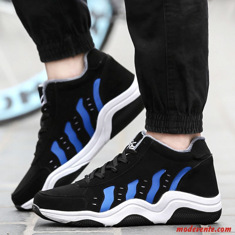 Basket Montantes Pas Cher Homme Noir Or Mc20591