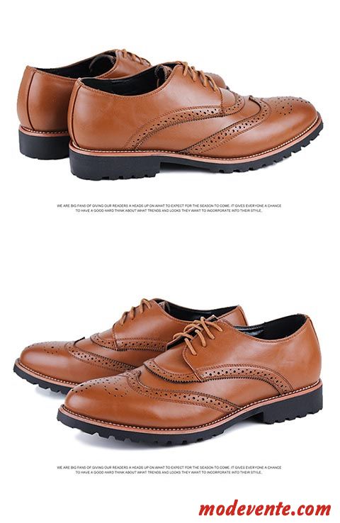 Belle Chaussure De Ville Homme Pensée Rosybrown Mc24361