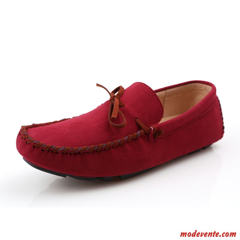 Bottine Mocassins Homme Pas Cher Tomate Vert Mousse Mc23240