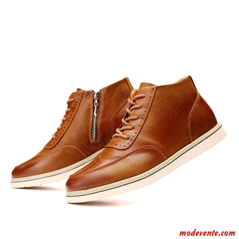 Chaussure De Ville Montantes Homme Bronzer Pérou Mc20676