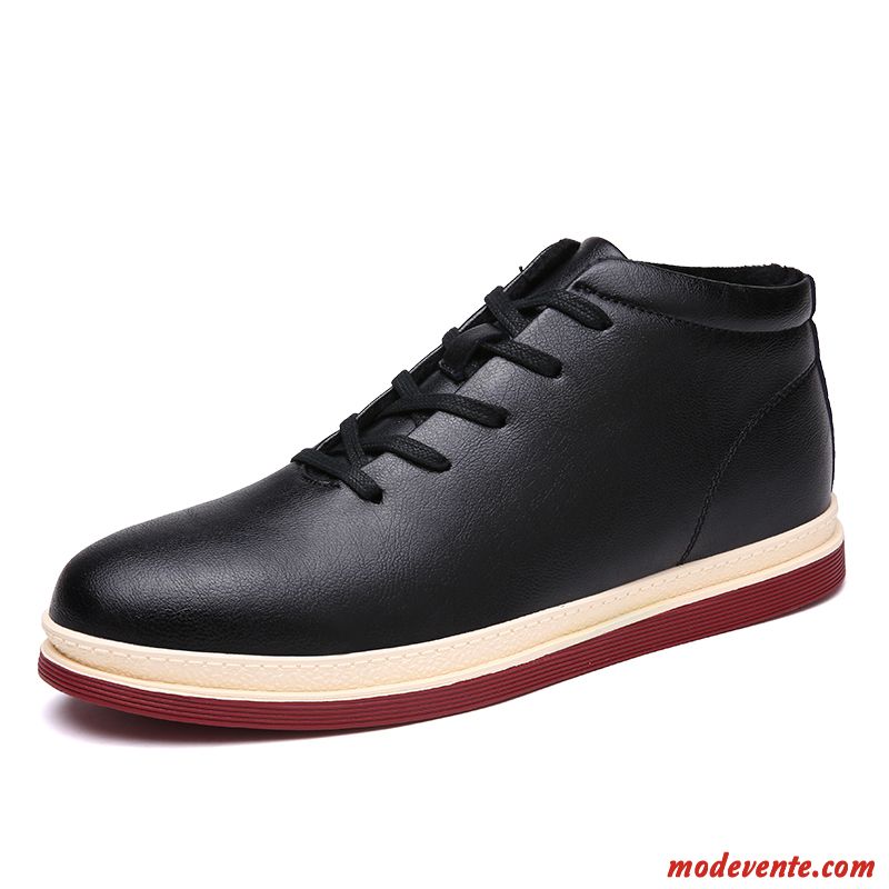 Chaussure Homme Montant Pas Cher Écarlate Vert Jaunâtre Mc20480