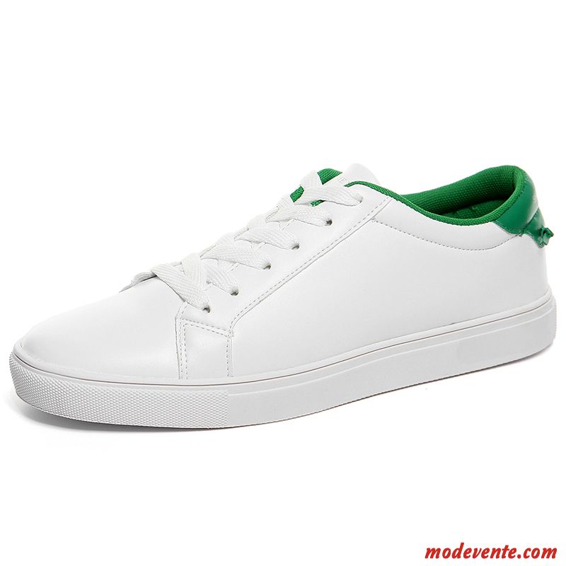 Chaussures Basses Pas Cher Vert Pâle Rose Saumon Mc24704