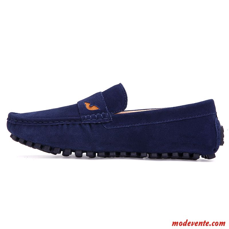 Chaussures De Ville Soldes Homme Poudre Bleue Chameau Mc24596