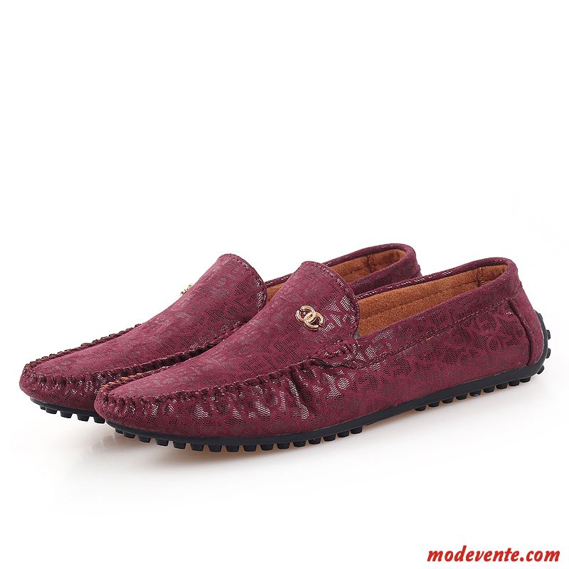 Chaussures Discount Mocassins Ambre Violet Mc23069