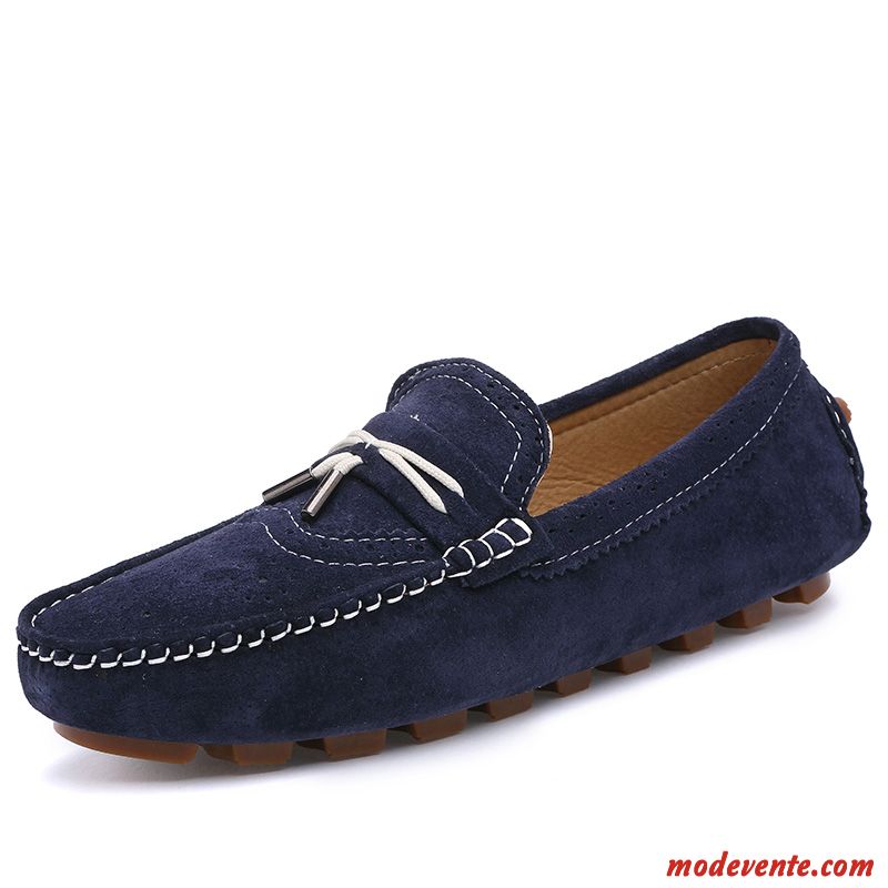 Chaussures Loafers Homme Vert Pâle Vert Mc23253