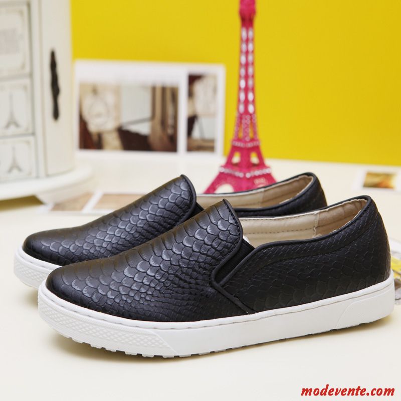 Chaussures Mocassins Pas Cher Cuir Jaune Pensée Mc23010