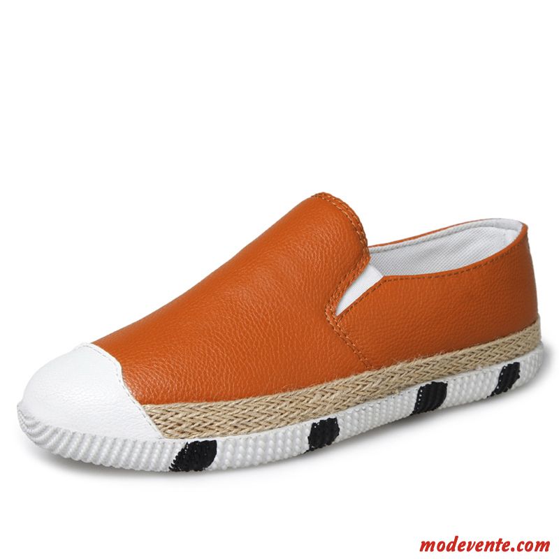 Escarpin Mocassins Jaune Pas Cher Vin Rouge Gris Mc22936