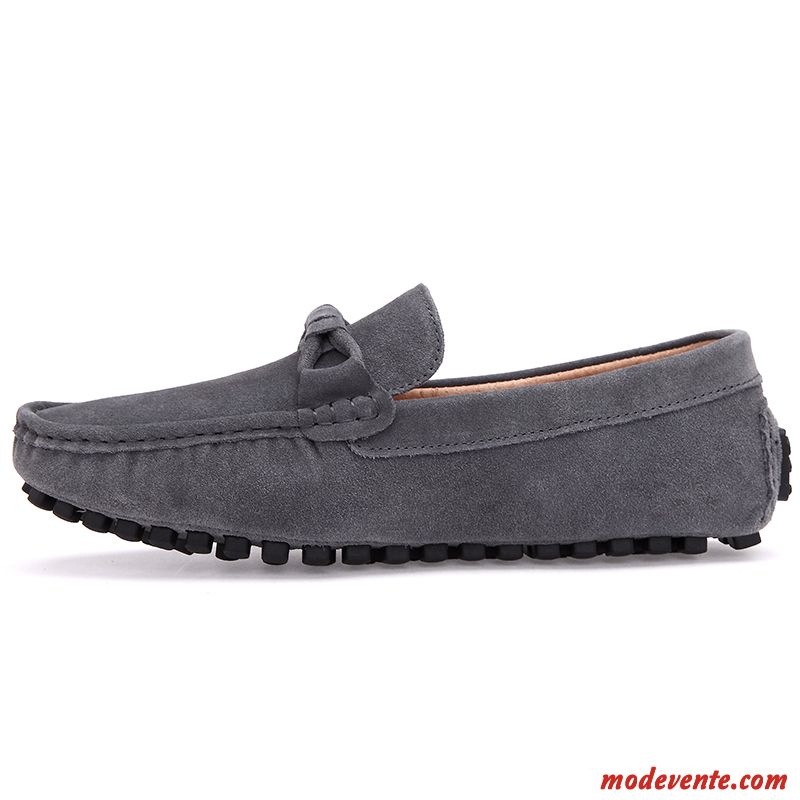 Mocassin Classique Homme Bleu Aigue-marine Rubine Mc23549