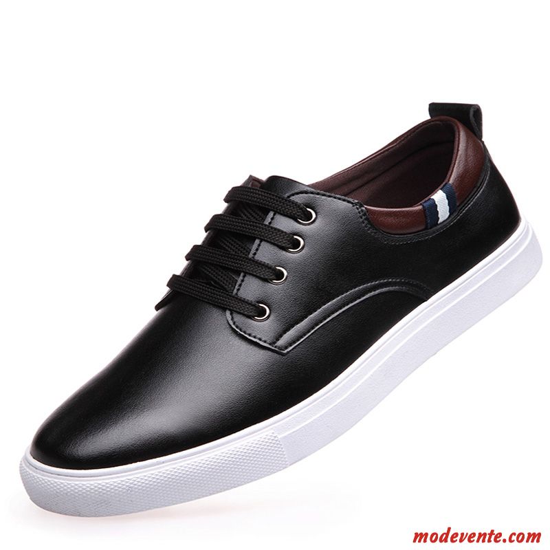 Mocassin Cuir Homme Pas Cher Tout Noir Gris Charbon Mc22885