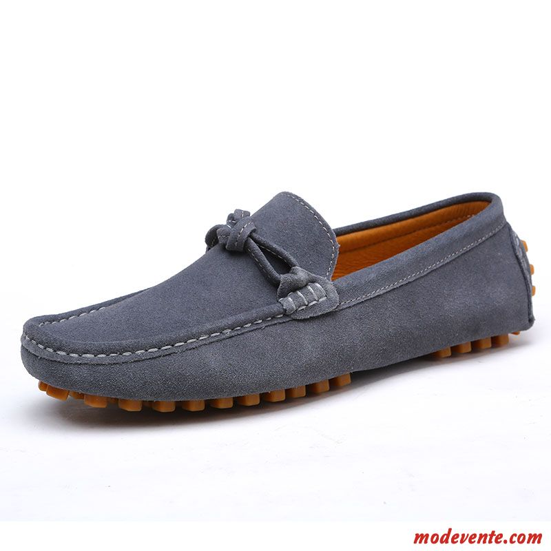 Mocassin Homme Blanc Papayawhip Gris Ardoise Mc23197