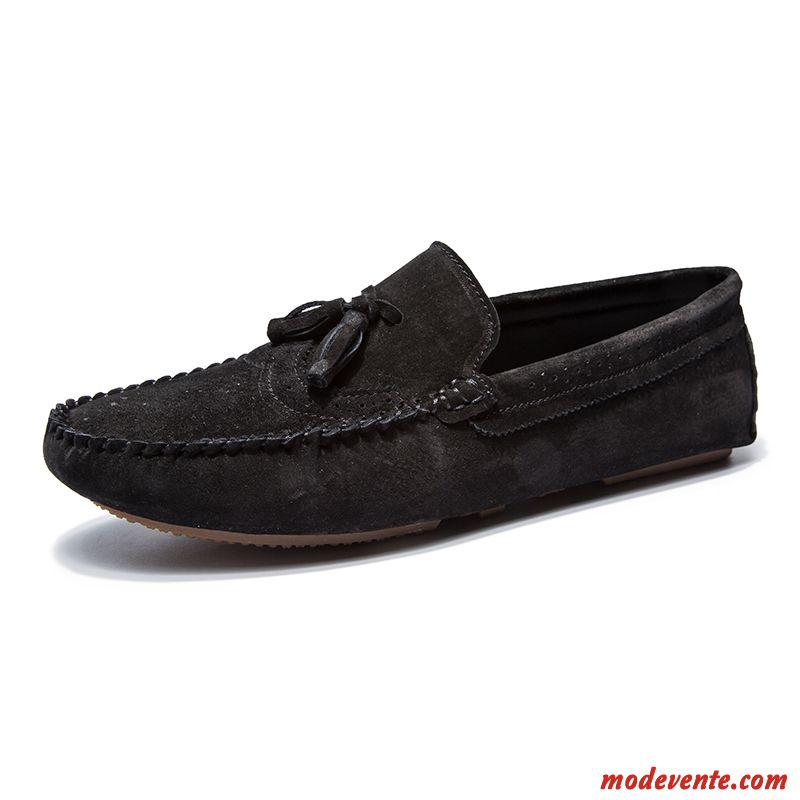 Mocassin Homme Cuir Souple Vin Rouge Bébé Rose Mc23137