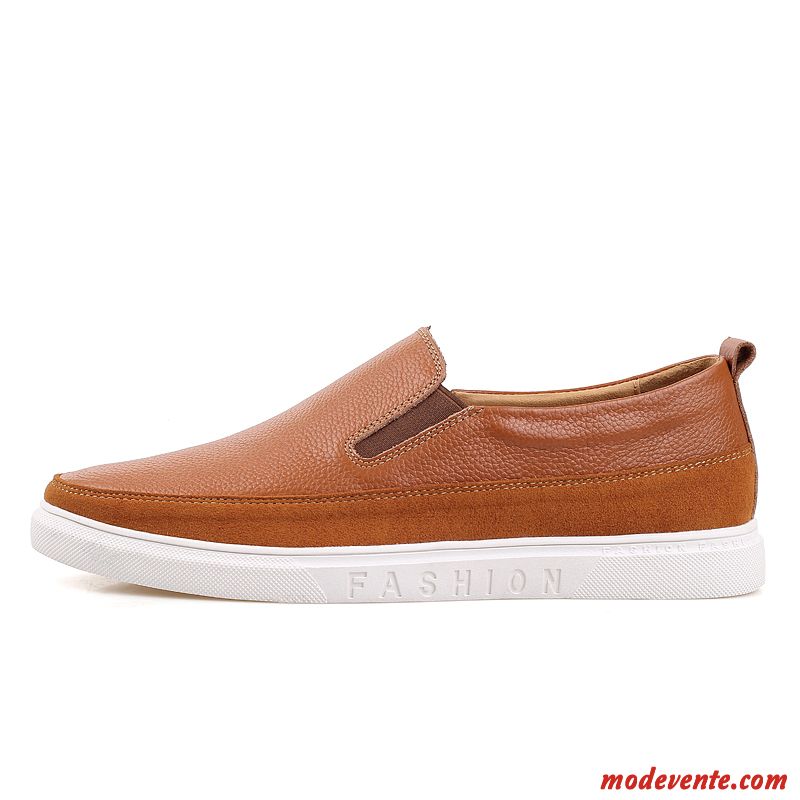 Mocassin Homme Vernis Rose Saumon Peachpuff Mc22928