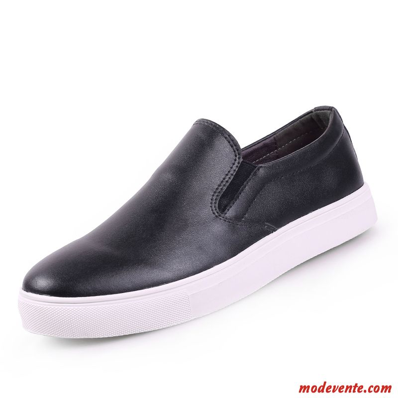 Mocassin Noir Homme Lavande Violet Mc22981