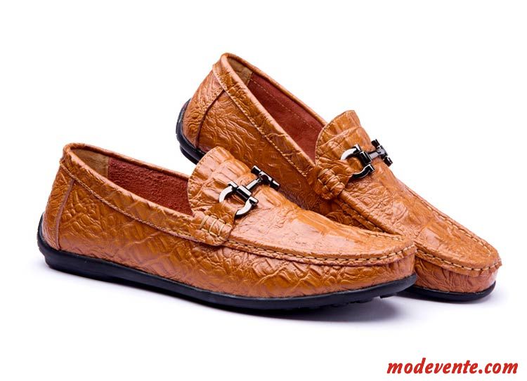 Mocassin Pas Cher Homme Beige Sable Kaki Mc23363