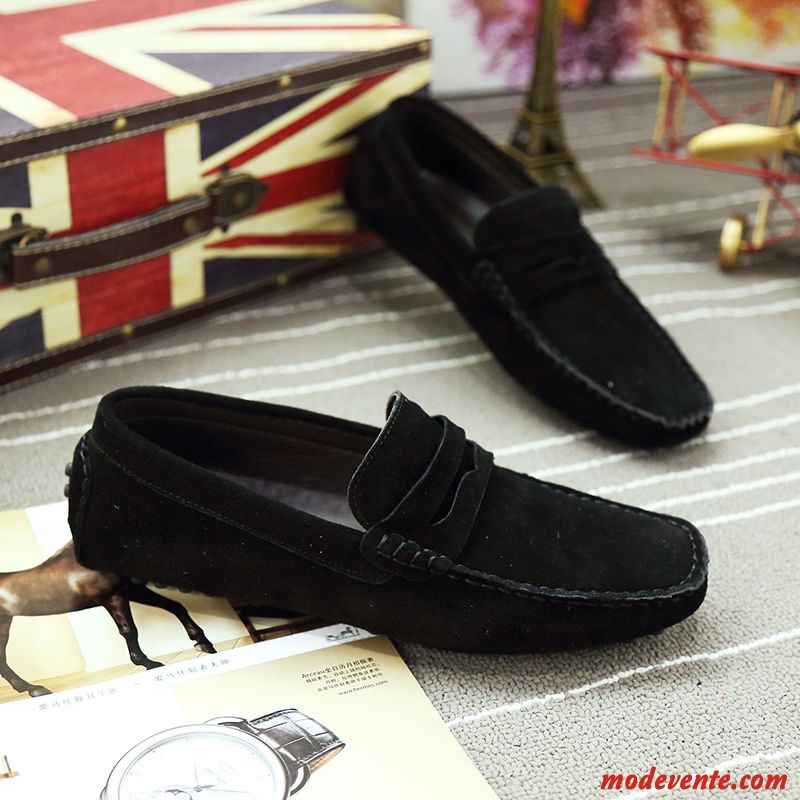 Mocassin Pas Cher Pour Homme Noir Noir Mc23445