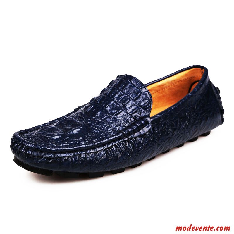 Mocassin Souple Homme Seashell Paleturquoise Mc23188