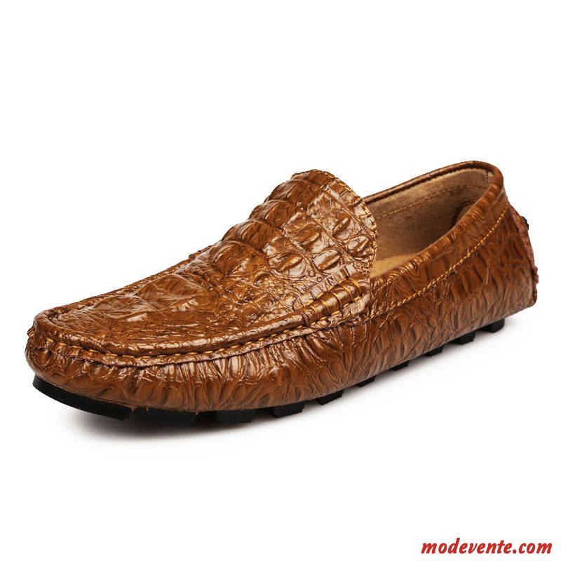 Mocassin Souple Homme Seashell Paleturquoise Mc23188