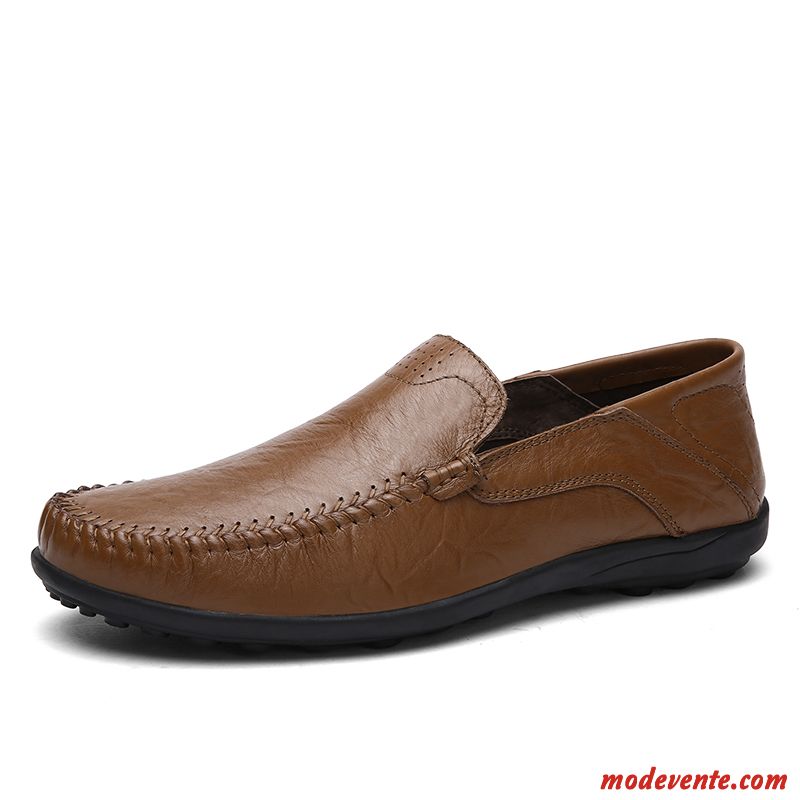 Mocassin Vernis Homme Pérou Beige Sable Mc23423