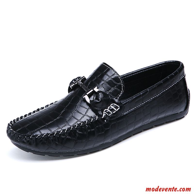 Mocassins Homme Cuir Pas Cher Bleu Marin Bleu Aigue-marine Mc23387