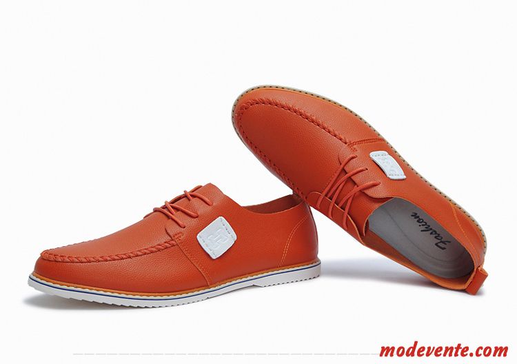 Mode Chaussure De Ville Homme Tomate Bleu Aigue-marine Mc24344