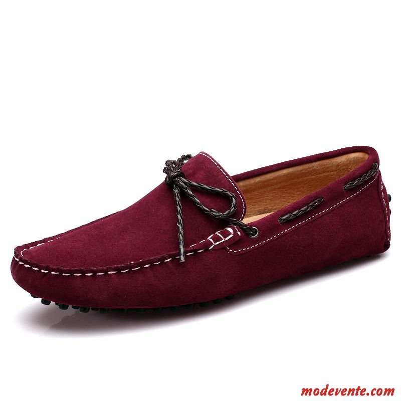 Mode De Mocassin Homme Beige Sable Palevioletred Mc23545