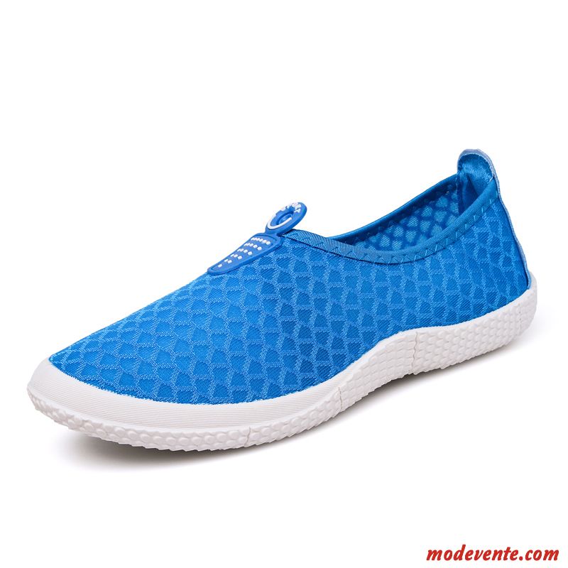 Promo Chaussures Mocassins Homme Bleu Marin Lavande Mc22827