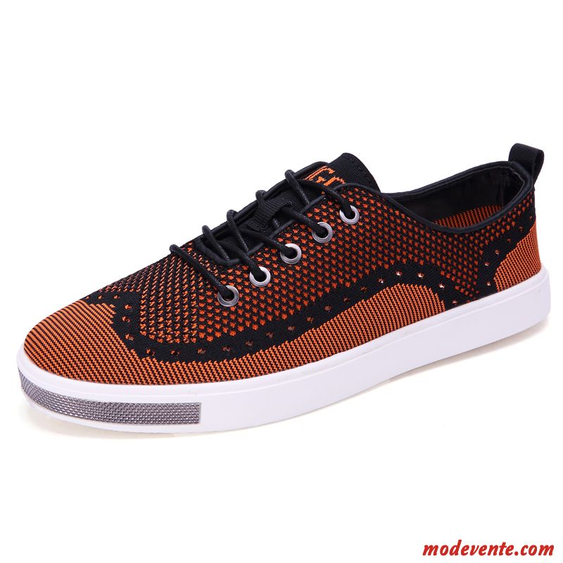 Sneakers Basses Homme Ivoire Chocolat Mc21049