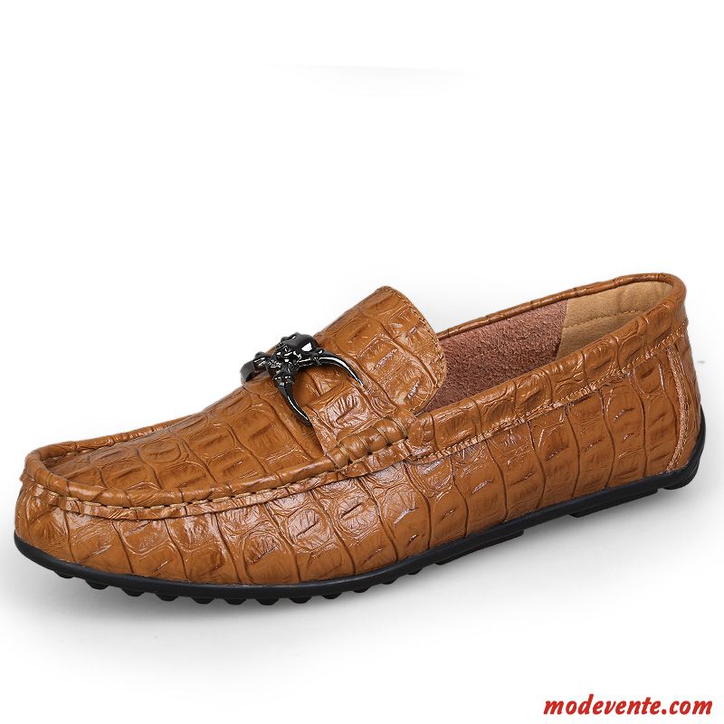 Vente Mocassins Homme Violet Kaki Mc23175